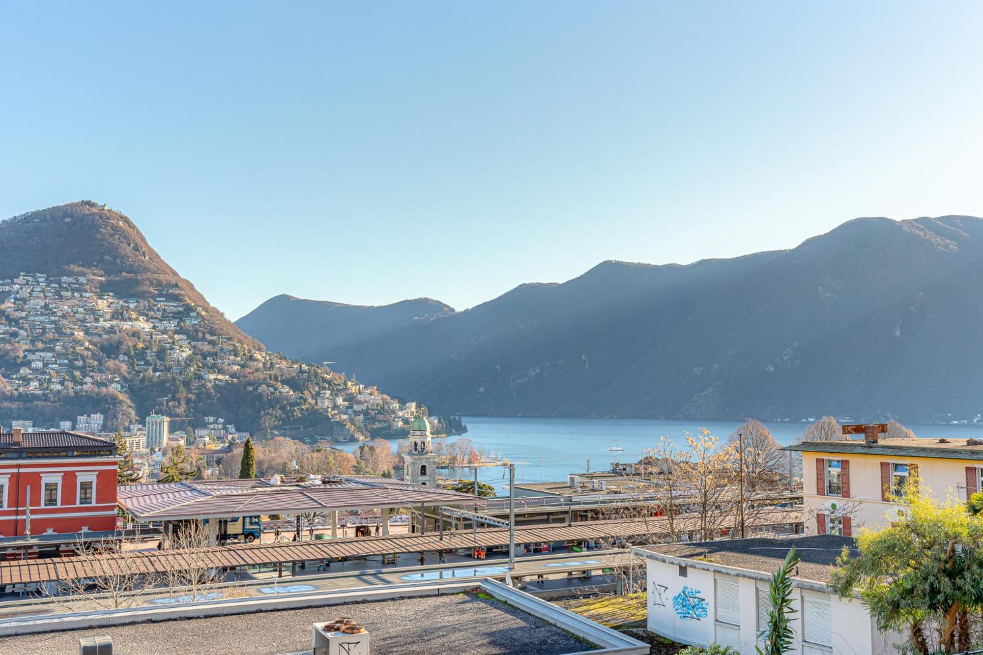 Imperial Of Lugano 3 With A Lake View Behind The Station And 10 Min From The Lake Of Lugano Extérieur photo